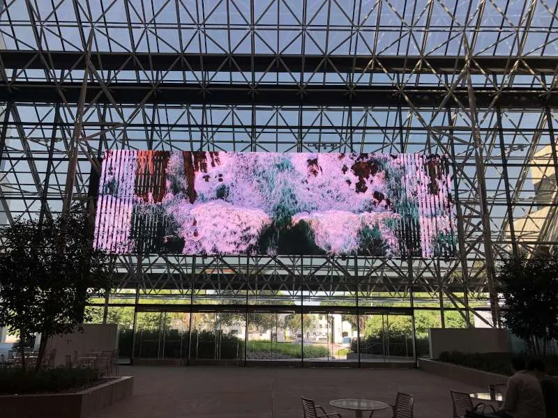 Video installation at One Culver